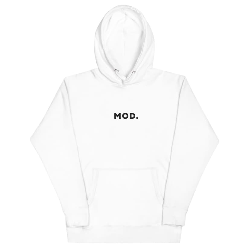 [WHITE] ME GO FAST HOODIE